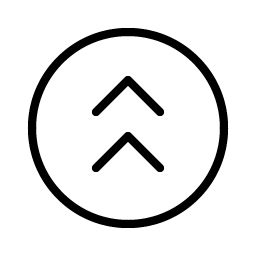 Caret Circle Double Up Thin Smiley – Icons