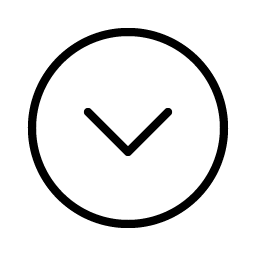 Caret Circle Down Thin Smiley – Icons