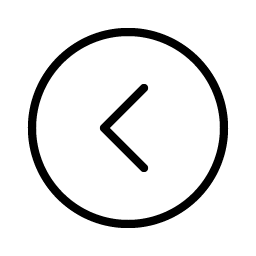 Caret Circle Left Thin Smiley – Icons