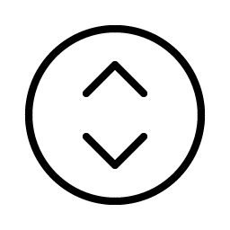 Caret Circle Up Down Thin Smiley – Icons