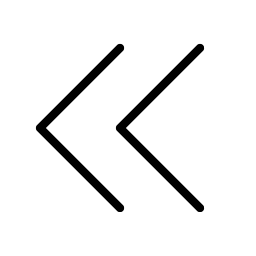 Caret Double Left Thin Smiley – Icons