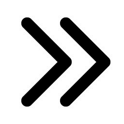 Caret Double Right Bold Smiley – Icons