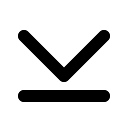 Caret Line Down Bold Smiley – Icons