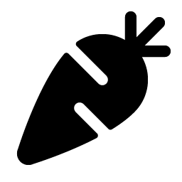 Carrot Fill Smiley – Icons