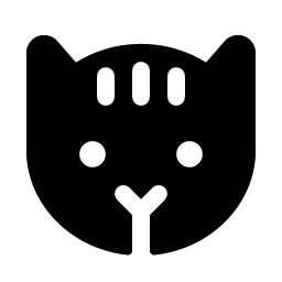 Cat Fill Smiley – Icons