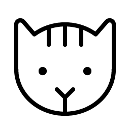 Cat Thin Smiley – Icons