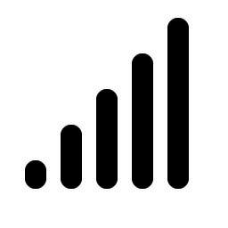 Cell Signal Full Bold Smiley – Icons
