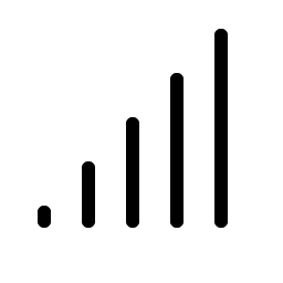 Cell Signal Full Light Smiley – Icons