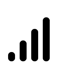 Cell Signal High Bold Smiley – Icons