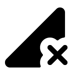 Cell Signal X Fill Smiley – Icons