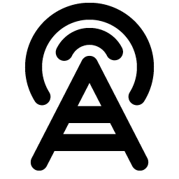 Cell Tower Bold Smiley – Icons