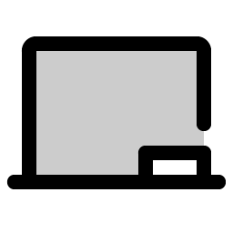 Chalkboard Simple Duotone Smiley – Icons