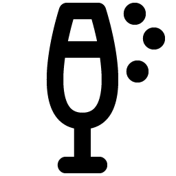 Champagne Bold Smiley – Icons