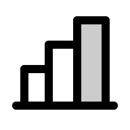 Chart Bar Duotone Smiley – Icons
