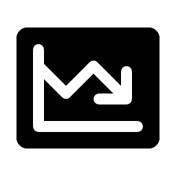 Chart Line Down Fill Smiley – Icons