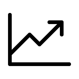 Chart Line Up Light Smiley – Icons