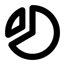 Chart Pie Slice Bold Smiley – Icons