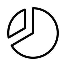Chart Pie Slice Thin Smiley – Icons