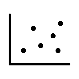 Chart Scatter Thin Smiley – Icons