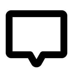 Chat Centered Bold Smiley – Icons