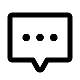 Chat Centered Dots Smiley – Icons
