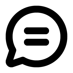 Chat Circle Text Bold Smiley – Icons