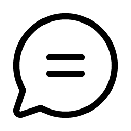Chat Circle Text Light Smiley – Icons