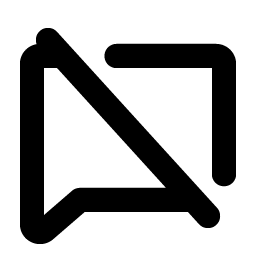 Chat Slash Bold Smiley – Icons