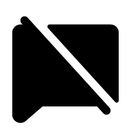 Chat Slash Fill Smiley – Icons