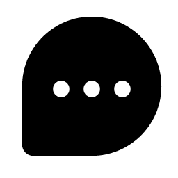 Chat Teardrop Dots Fill Smiley – Icons