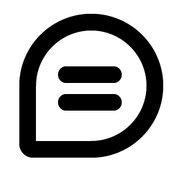 Chat Teardrop Text Bold Smiley – Icons