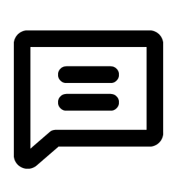 Chat Text Bold Smiley – Icons
