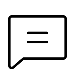 Chat Text Thin Smiley – Icons