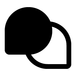 Chats Teardrop Fill Smiley – Icons