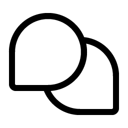Chats Teardrop Light Smiley – Icons