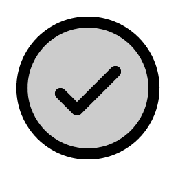 Check Circle Duotone Smiley – Icons