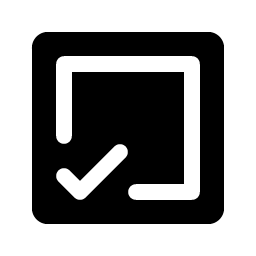 Check Square Offset Fill Smiley – Icons