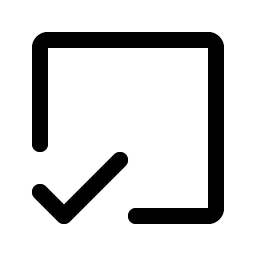 Check Square Offset Smiley – Icons