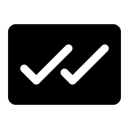 Checks Fill Smiley – Icons