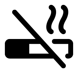 Cigarette Slash Fill Smiley – Icons