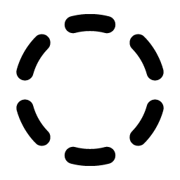 Circle Dashed Bold Smiley – Icons