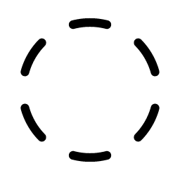 Circle Dashed Light Smiley – Icons