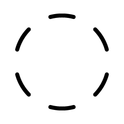 Circle Dashed Thin Smiley – Icons