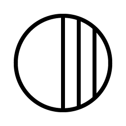 Circle Half Thin Smiley – Icons