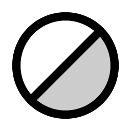 Circle Half Tilt Duotone Smiley – Icons