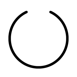 Circle Notch Thin Smiley – Icons
