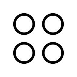 Circles Four Thin Smiley – Icons