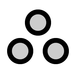 Circles Three Duotone Smiley – Icons