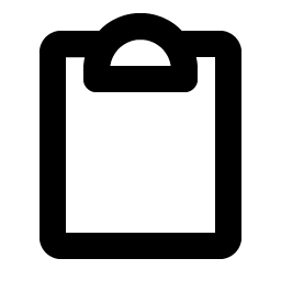 Clipboard Bold Smiley – Icons