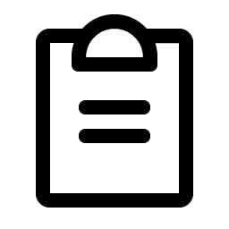 Clipboard Text Smiley – Icons